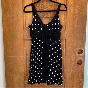 Bebe polka dot mini tank dress 90s style Medium